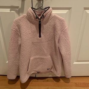 Victoria Secret PINK sherpa quarter zip